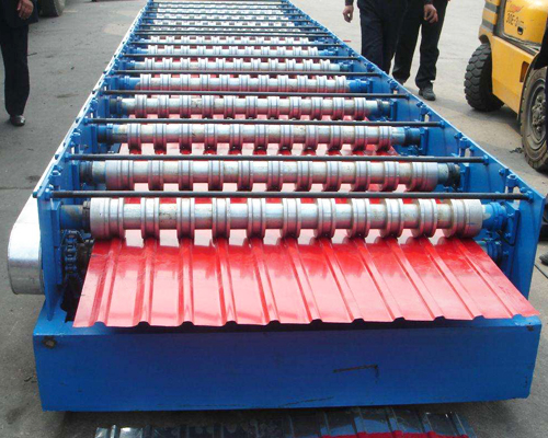 集裝箱板冷彎成型機