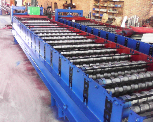 琉璃瓦壓瓦機組成及生產過程